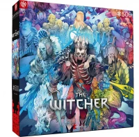 1. Good Loot Gaming Puzzle: The Witcher (Wiedźmin): Monster Faction (500 elementów)